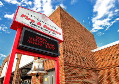 Fire Company New Bell and Sign
