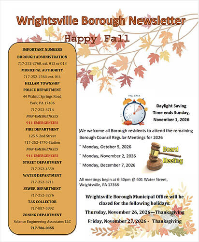 Fall 2026 Newsletter