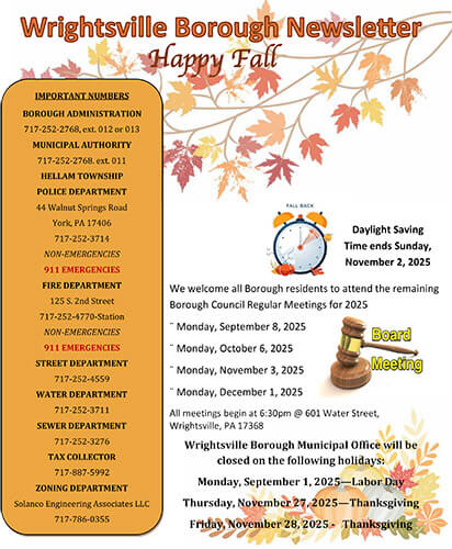 Fall 2025 Newsletter Cover